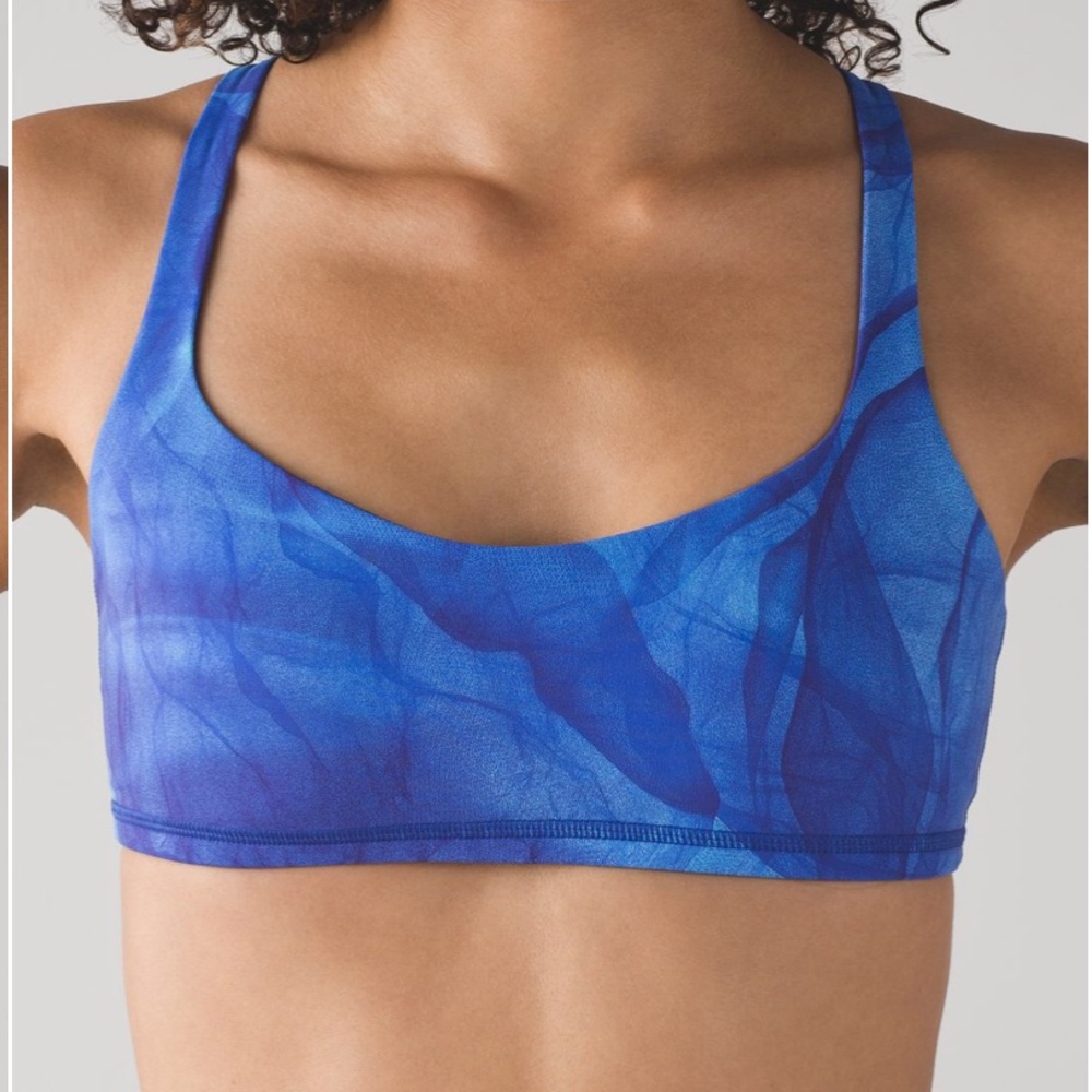 Lululemon free to be midnight tulle multi size 10